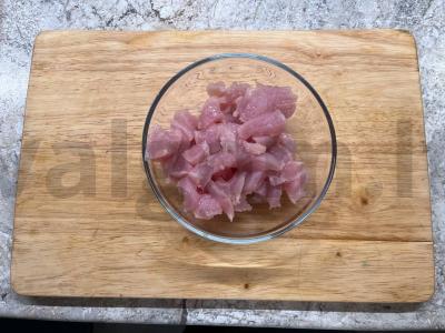 Troškinta kopūstai su kalakutiena ir dešrelėmis Žingsnis 5