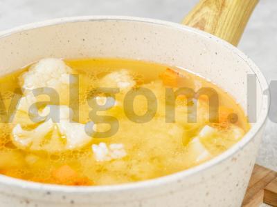 Žiedinių kopūstų tyrė Žingsnis 6