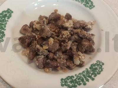 Vištienos kepenėlės grietinėje pagrindine nuotrauka