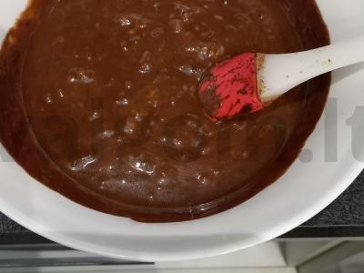 Šokoladiniai muesli Žingsnis 1