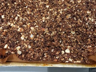 Šokoladiniai muesli pagrindine nuotrauka