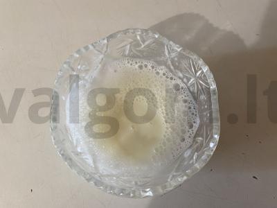 Greitas sūrio pyragas iš trijų ingredientų Žingsnis 2