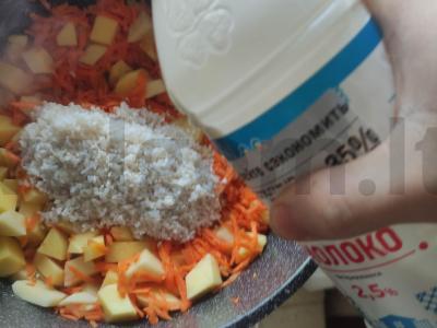 Grietinėlės-pieno sriuba „Džūras“ Žingsnis 4