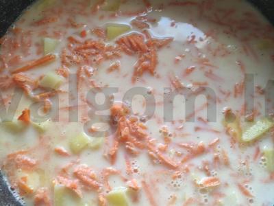 Grietinėlės-pieno sriuba „Džūras“ Žingsnis 5