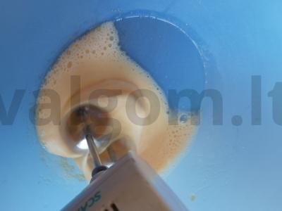 Blynai su pomidorais ir sūriu Žingsnis 3