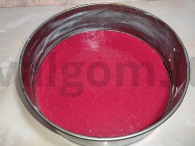 Raudonas aksominis biskvitas su grietinėle Žingsnis 3