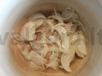 Funchosa su jūros gėrybėmis Žingsnis 1