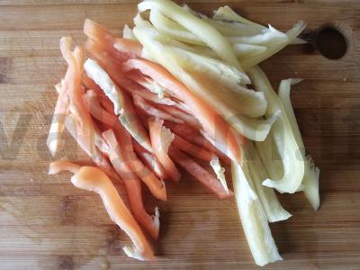 Funchosa su jūros gėrybėmis Žingsnis 2