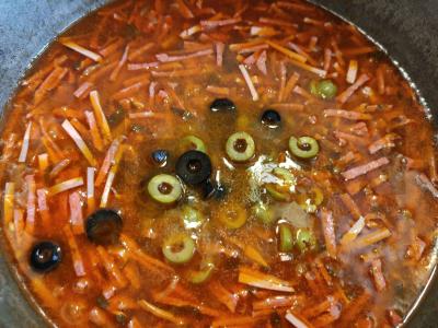 Namų sultinys su vištienos sultiniu Žingsnis 3