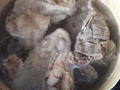 Perlo sriuba su kalakutiena Žingsnis 1