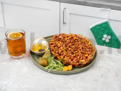 Žemės riešutų saldainiai su medumi pagrindine nuotrauka