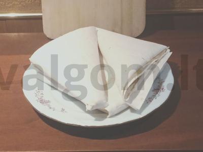 Trikampiai su varške originaliame padaže Žingsnis 1