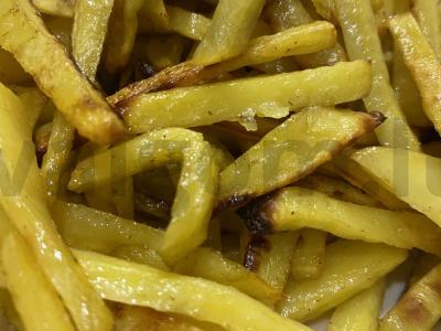 Traškūs bulvių traškučiai pagrindine nuotrauka