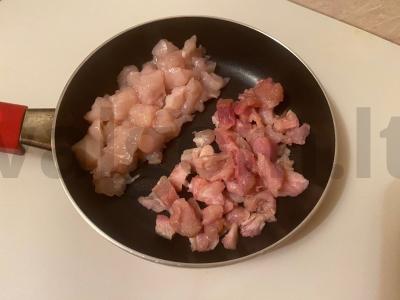 Salotas „Knyžesnis“ Žingsnis 1