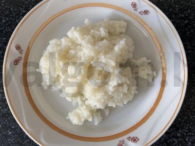 Švelnus ryžiai lėtojoje viryklėje Žingsnis 3