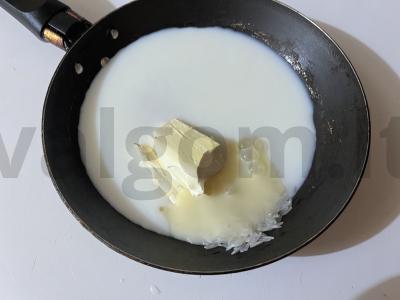 Kreminė ryžių košė su kondensuotu pienu ir ryžiais Žingsnis 3