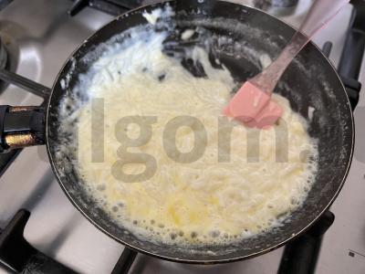 Kreminė ryžių košė su kondensuotu pienu ir ryžiais Žingsnis 5