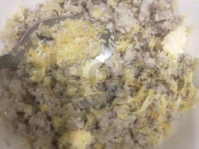 Pita su faršo ir grybų įdaru Žingsnis 6