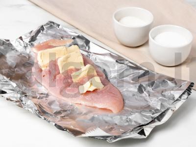 Kalakutienos filė marinate su krapų sėklomis Žingsnis 2