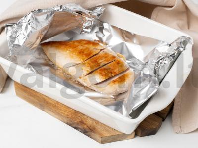 Kalakutienos filė marinate su krapų sėklomis Žingsnis 3