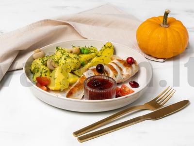 Kalakutienos filė marinate su krapų sėklomis pagrindine nuotrauka