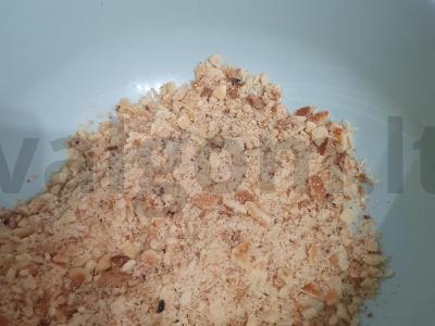 Riešutai su virta saldžia grietinėle Žingsnis 4