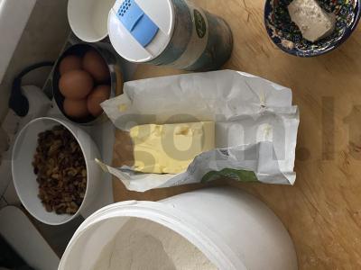 Tatarų citrininis pyragas Žingsnis 1