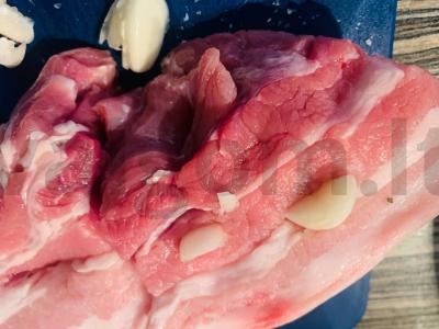 Sūdyta šoninė „Namuose“ Žingsnis 3