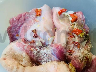 Sūdyta šoninė „Namuose“ Žingsnis 5