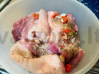 Sūdyta šoninė „Namuose“ Žingsnis 7