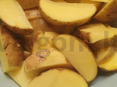 Kaimiški bulvės su česnaku Žingsnis 1