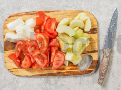 Ketchupas „Krasnodaro“ Žingsnis 1