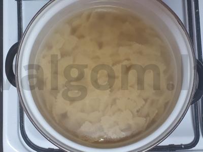 Originali pasta su midijomis Žingsnis 1