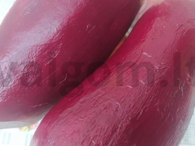 Vinegretas be žirnių Žingsnis 1