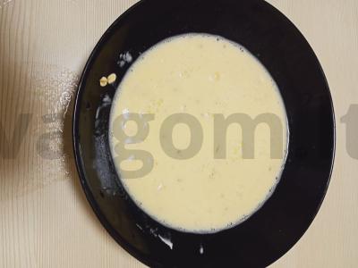 Avižų blynas su sūriu ir žolelėmis Žingsnis 1