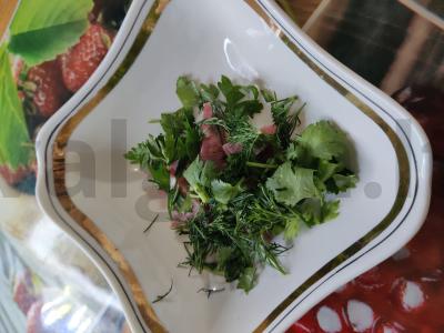 Ananasas su traškučiais, jalapeño ir dešrele Žingsnis 3