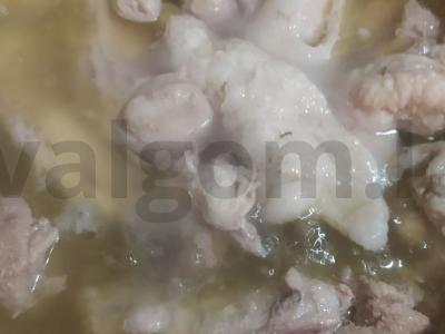 Kopūstų sriuba su vištiena Žingsnis 4