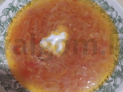 Kopūstų sriuba su vištiena Žingsnis 6