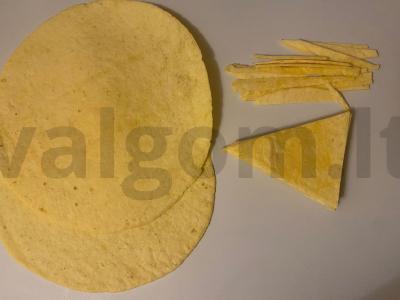 Širdingi traškučiai Žingsnis 1