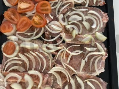 Mėsa prancūziškai „Ideali“ Žingsnis 1