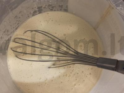 Blynai su avokadu ir varškės sūriu Žingsnis 1