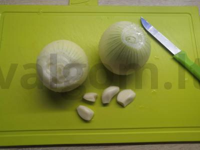 Skaniausias koldūnų faršas Žingsnis 1