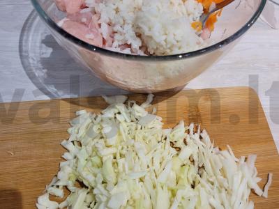 Patingėlių kopūstai orkaitėje Žingsnis 2