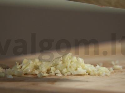 Baklažanas su tahini padažu Žingsnis 6