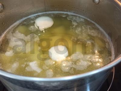 Žalias brokolių sriuba-pyragas Žingsnis 3