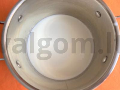 Skanus desertas su žemės riešutais Žingsnis 2