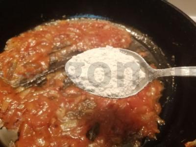 Kotletai pomidorų padaže „Kaip darželyje“ Žingsnis 6