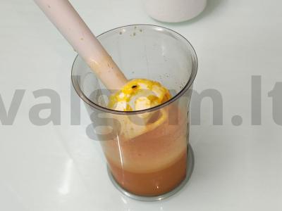 Vitamininis gėrimas iš šaltalankių Žingsnis 2