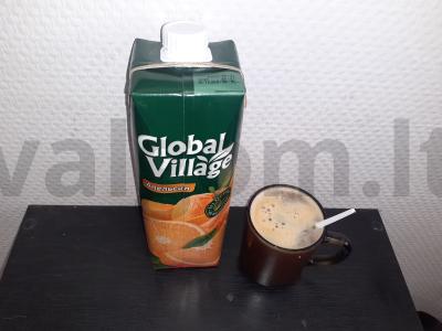 Kavos gėrimas su apelsinų sultimis Žingsnis 3