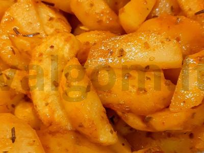 Kaimiški bulvės mikrobangų krosnelėje Žingsnis 4